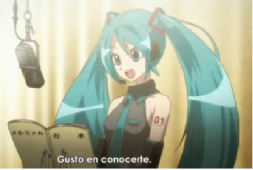 Hatsune miku anime series