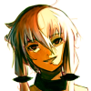 The girl locked below icon