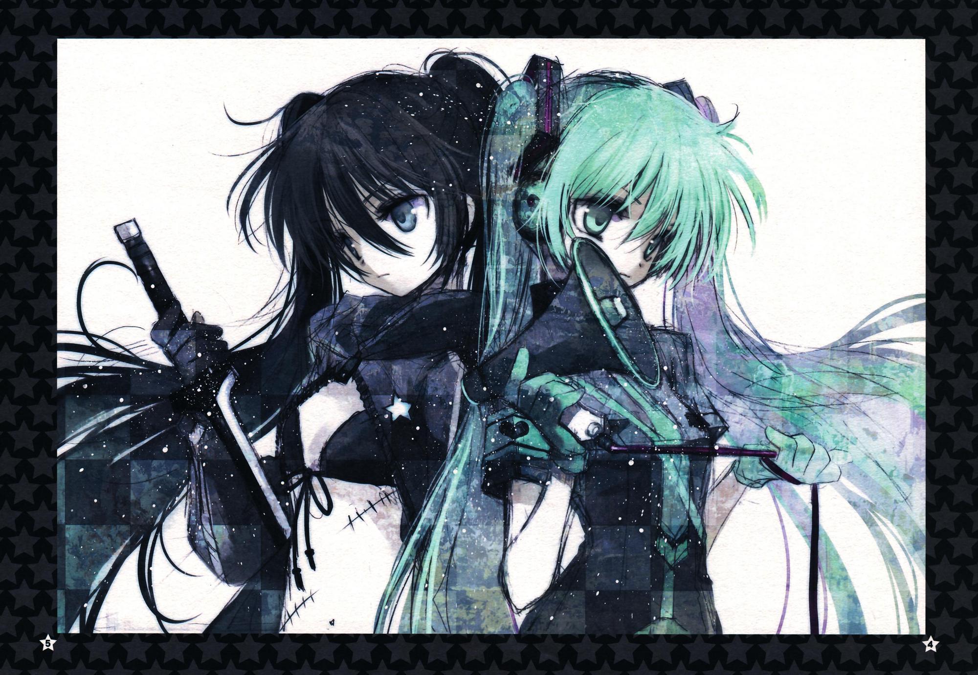 Imagen Black Rock Shooter Vocaloid Wiki Fandom Powered By Wikia