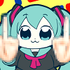 Pop Team Epic Miku icon