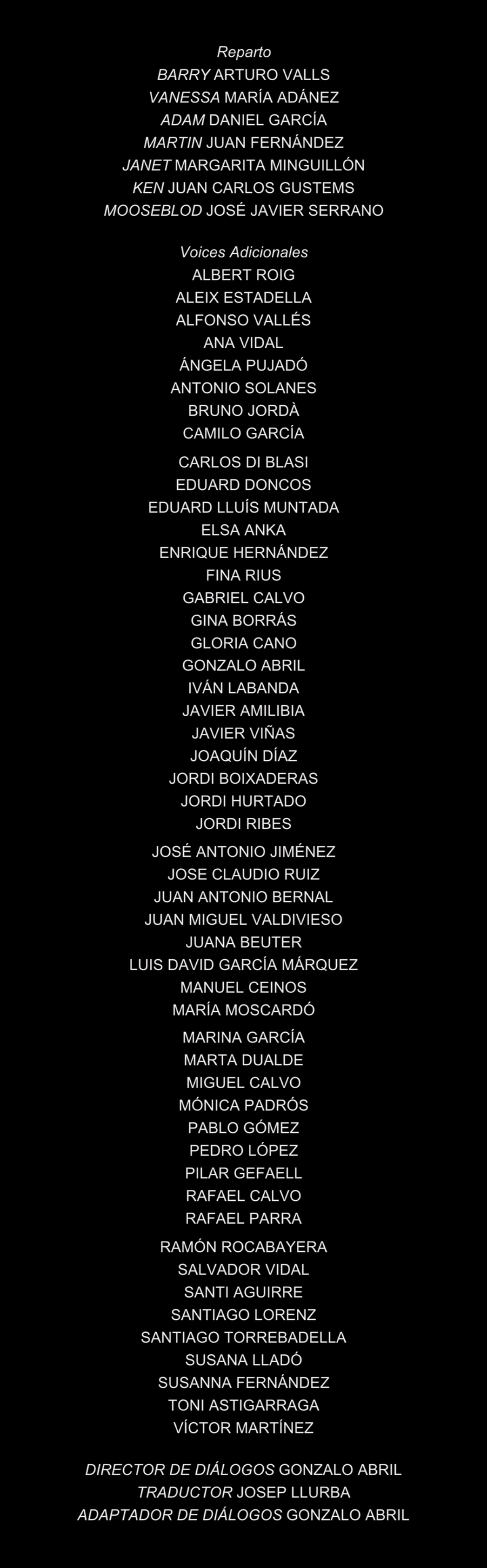 Image Bee Movie European Spanish Credits.png Anime VoiceOver Wiki