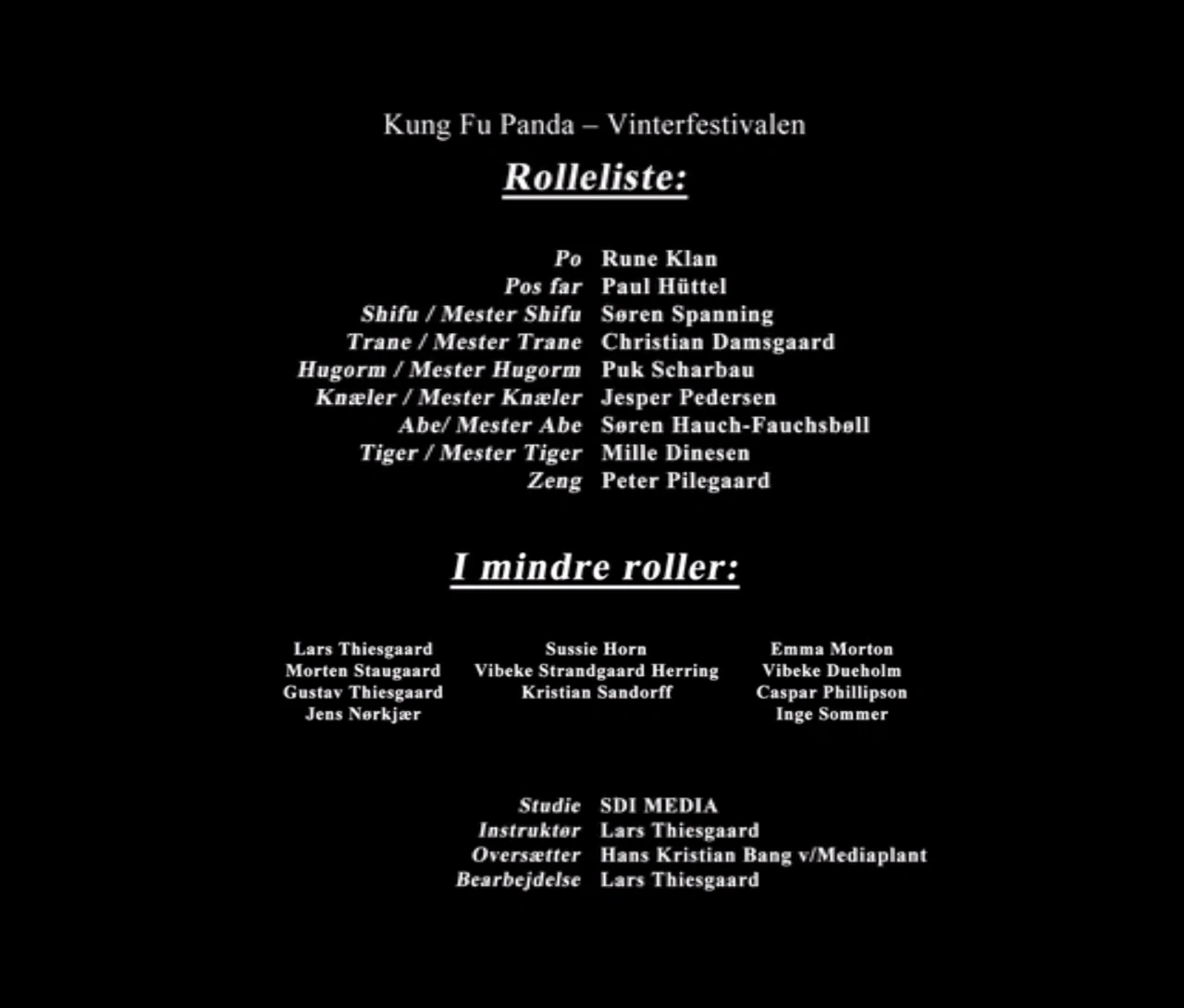 Image - Kung Fu Panda Holiday Danish Credits.png | Anime Voice-Over