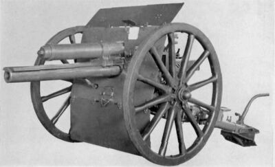 US 75mm Gun Model 1917 Firing Position