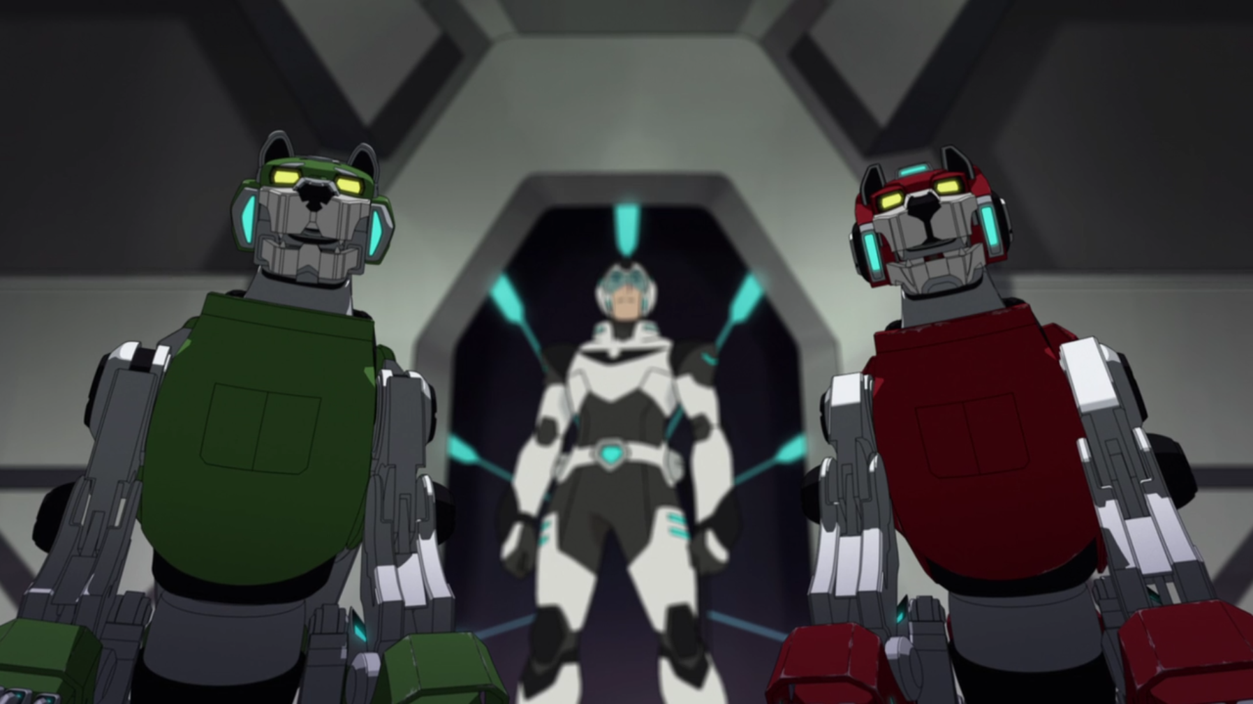 Image - 201. Green and Red ready to wake Black Lion.png | Voltron Wiki