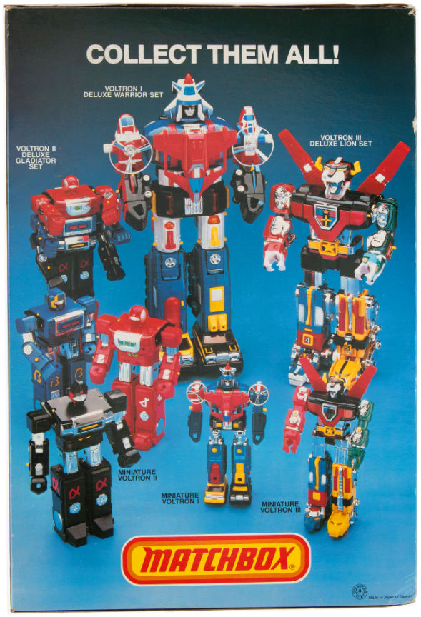 voltron diecast vintage