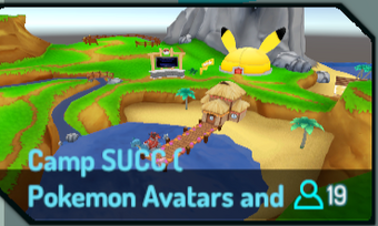 Camp Succ Pokemon Avatars And Fun Vrchat Worlds Wiki Fandom