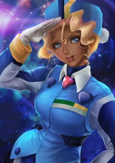 Mihoshi of galaxy police