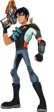 Eli Shane in Slugterra Eastern Caverns