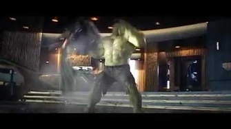 The Avengers - Puny God Scene - Hulk