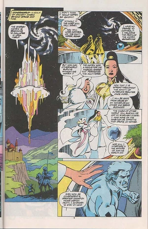 Roma gains power from Otherworld Crystal Matrix Roma gains power from Otherworld Crystal Matrix