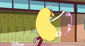 Star butterfly gif