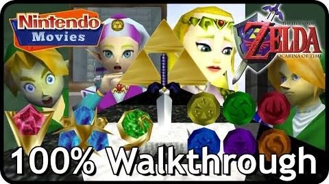 The Legend of Zelda Ocarina of Time 100% Walkthrough (Full Game)