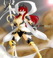 Erza scarlet nakagami armor by maplecolours-d5xqkvo