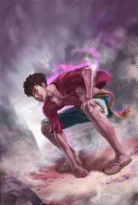 Luffy by young street-d7nmyxi