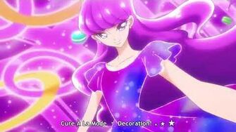 Kirakira Precure A La Mode Cure Macaron Transformation From Episode 16