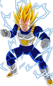Super Saiyan 2 Vegeta (Lightning)