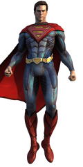 Superman Injustice Composite Render