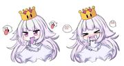 Boo and princess king boo luigi s mansion mario series and new super mario bros u deluxe drawn by bailingxiao jiu sample-7d266f8ce43fe47bb820a72e62e602a9