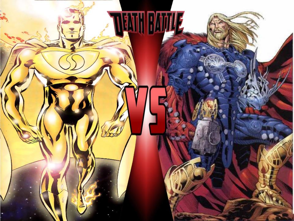 superman prime one million vs thor