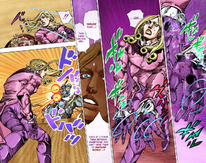 so araki made a excerpt about tusk act 4 in jojoveller that i am going to  research for no reason