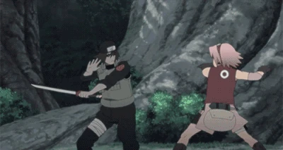 Naruto sakura mega punch2