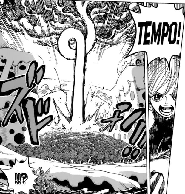 One Piece Wallpaper One Piece Manga Nami Gets Zeus One Piece Wallpaper One Piece Manga Nami Gets Zeus