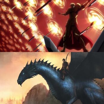Eragon vs gilgamesh