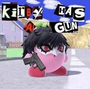 Kirby Has a Gun