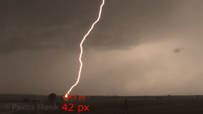 Lightning Striking Tree in 4K - Tree Catches on Fire !!! 0-13 screenshot