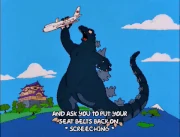 Godzilla simpsons