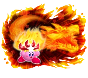 Monster Flame Kirby
