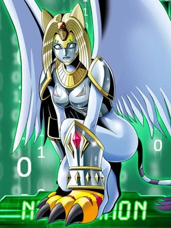 Nefertimon collectors card2