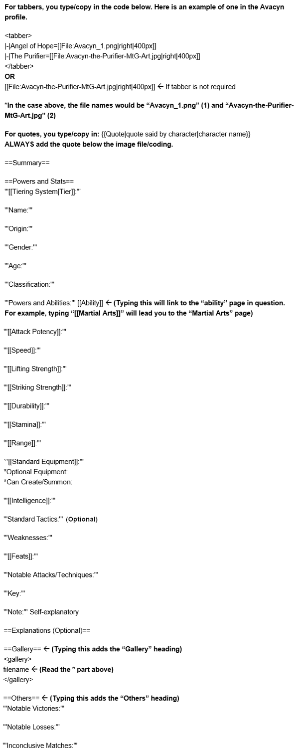 Standard Character Format7