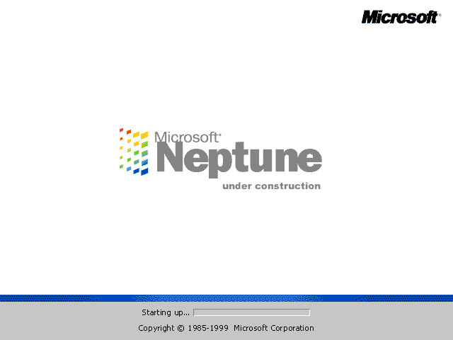 Microsoft neptune windows xp alpha