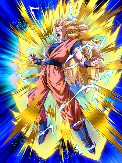 Stunning Metamorphosis Super Saiyan 3 Goku