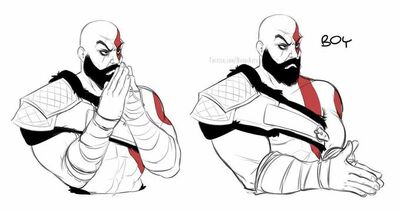 danielboy on X: Is this the official size comparison of kratos