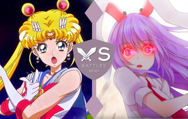 Sailor Moon vs Reisen Inaba