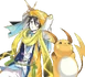 -Render- Hanbei Takenaka and Raichu