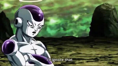 Frieza I'll Ignore That Banner