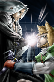 Link vs Sephiroth