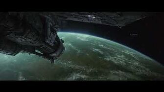The Last Jedi Opening Scene HD BLURAY Quality - First Order Fleet Arrives