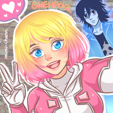 Gwenpool selfie by manu chann-dawn19u