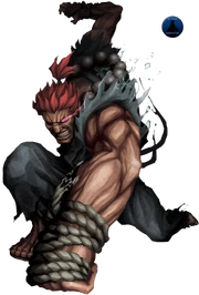 Sfxt akuma gouki render by elpida wood-d5nky6y