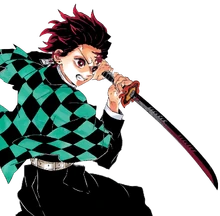 Red Nichirin Blade Tanjirou