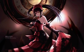 Tokisaki kurumi date a live drawn by liht sample-c6bf03cd90f87a373ab5ec9e498db7b6