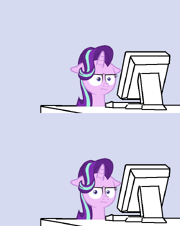 1748603 safe artist-colon-thesmilingpony starlightglimmer marksforeffort spoiler-colon-s08e12 compu-1-