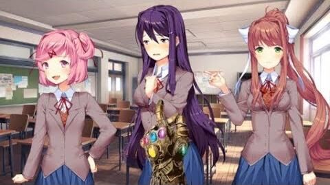 DDLC But You Can Only Use Thanos Quotes As Replies