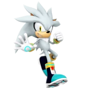 Sonic Games Silver the Hedgehog (Render)