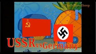 USSR vs GERMANY Explained by Spongebob