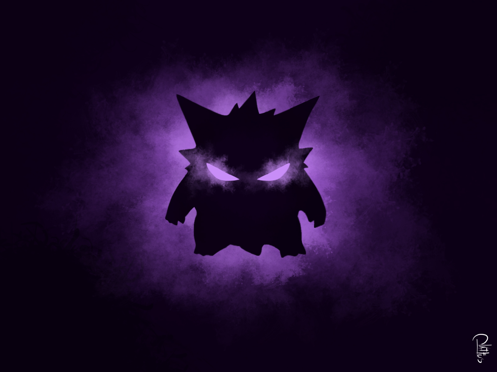 Image - Gengar wallpaper by platfus123-d7ae3u6.jpg | VS Battles Wiki